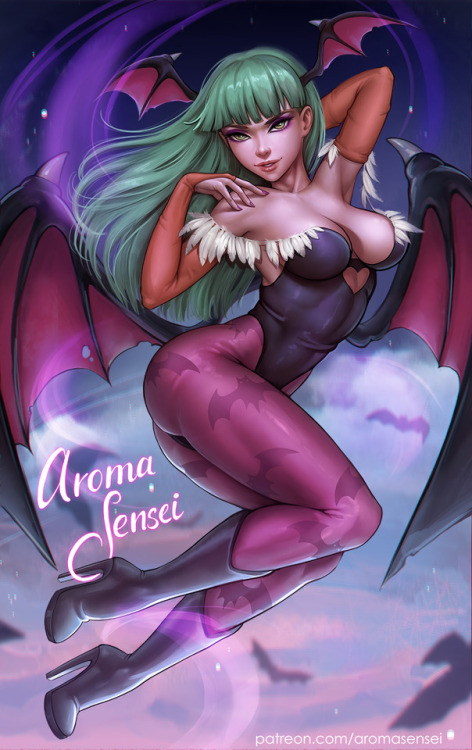 Porn aromasensei: Morrigan Aensland   (´｡• photos