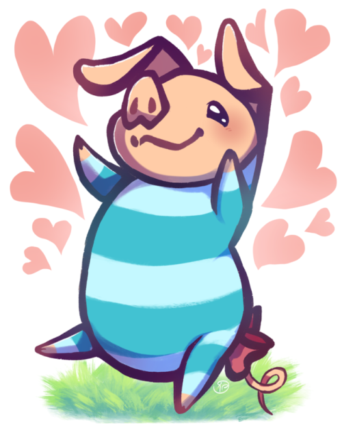 We interrupt this broadcast to bring you a pig in a onesie.(I’m so happy that Poogie is back.)