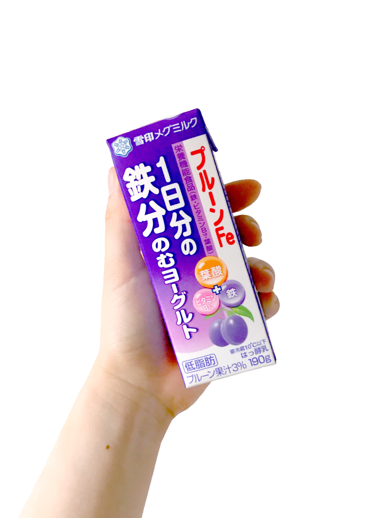 Yoghurt — プルーンFe 1日分の鉄分 のむヨーグルト...