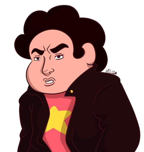 So, I was going to draw Steven in my style, but I thought it would be funnier if I drew him in the show’s style, and just did the face in my style.Also, please please please commission me. Times are tough right now.