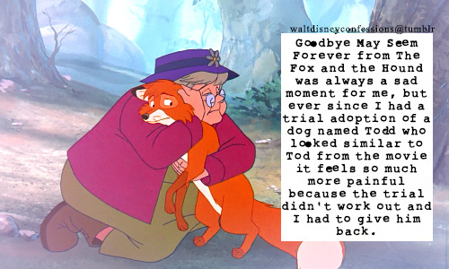 Fox And The Hound Goodbye May Seem Forever Lyrics Walt Disney Confessions