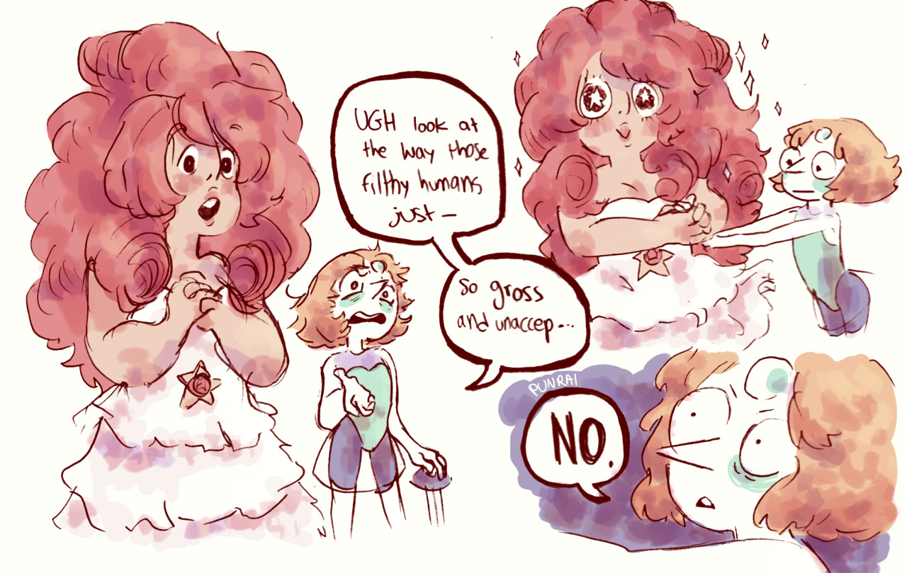 punrai:  Dorky pearlrose interactions keep me going. 