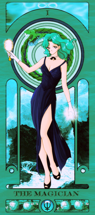 silvermoon424:Sailor Moon Tarot Cards by Sillabub429 (Senshi edition)