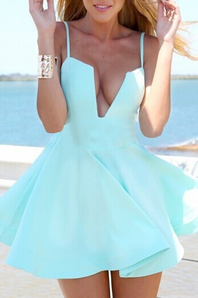 blogtenaciousstudentrebel:  Is Turquoise your favorite color? Dress // Dress Dress