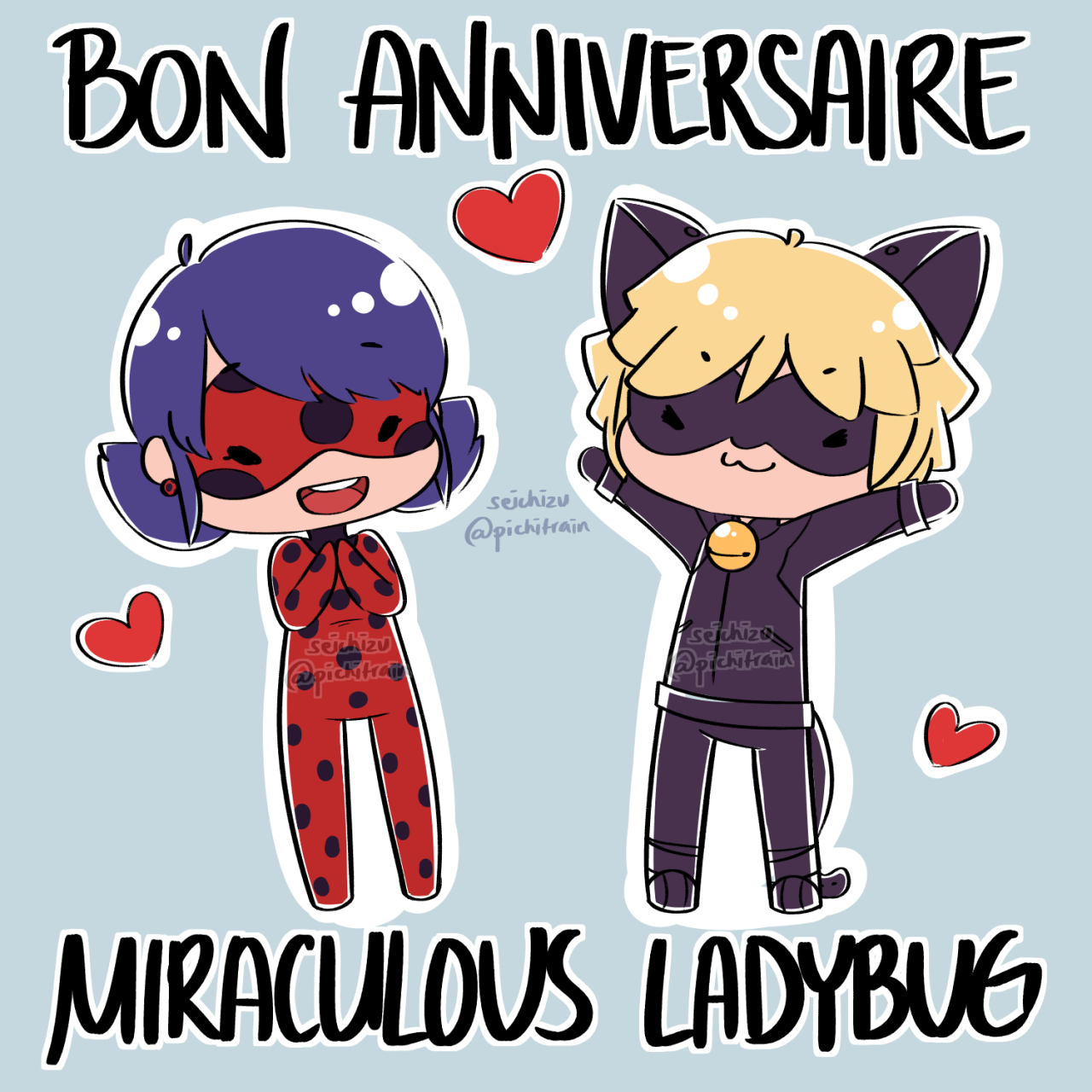 Buggin Out Over Ladybug Seichizu Bon Anniversaire Miraculous Ladybug