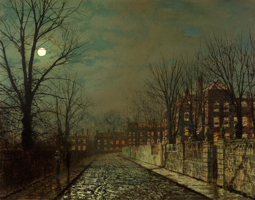 sanctaphraxx:Favourite Artists → John Atkinson Grimshaw 