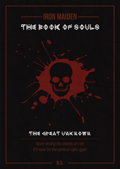 Minimalism + Iron Maiden - “The Book of Souls”