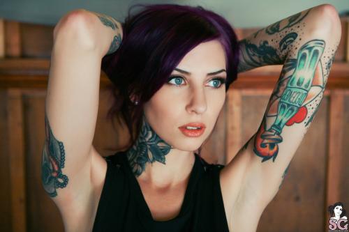 Porn Pics past-her-eyes:  Mizirlou Hopefulmizirlou.suicidegirls.comLink