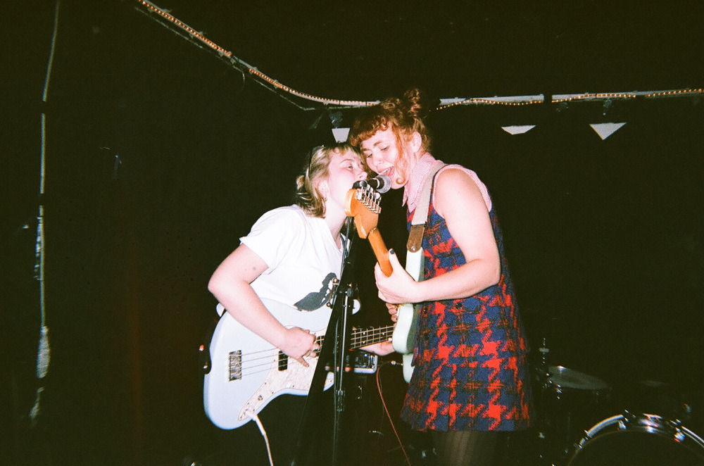 grey-estates:  Heathers &amp; Girlpool SuperCrush Tour 2014 pt. 3Done by Heathers