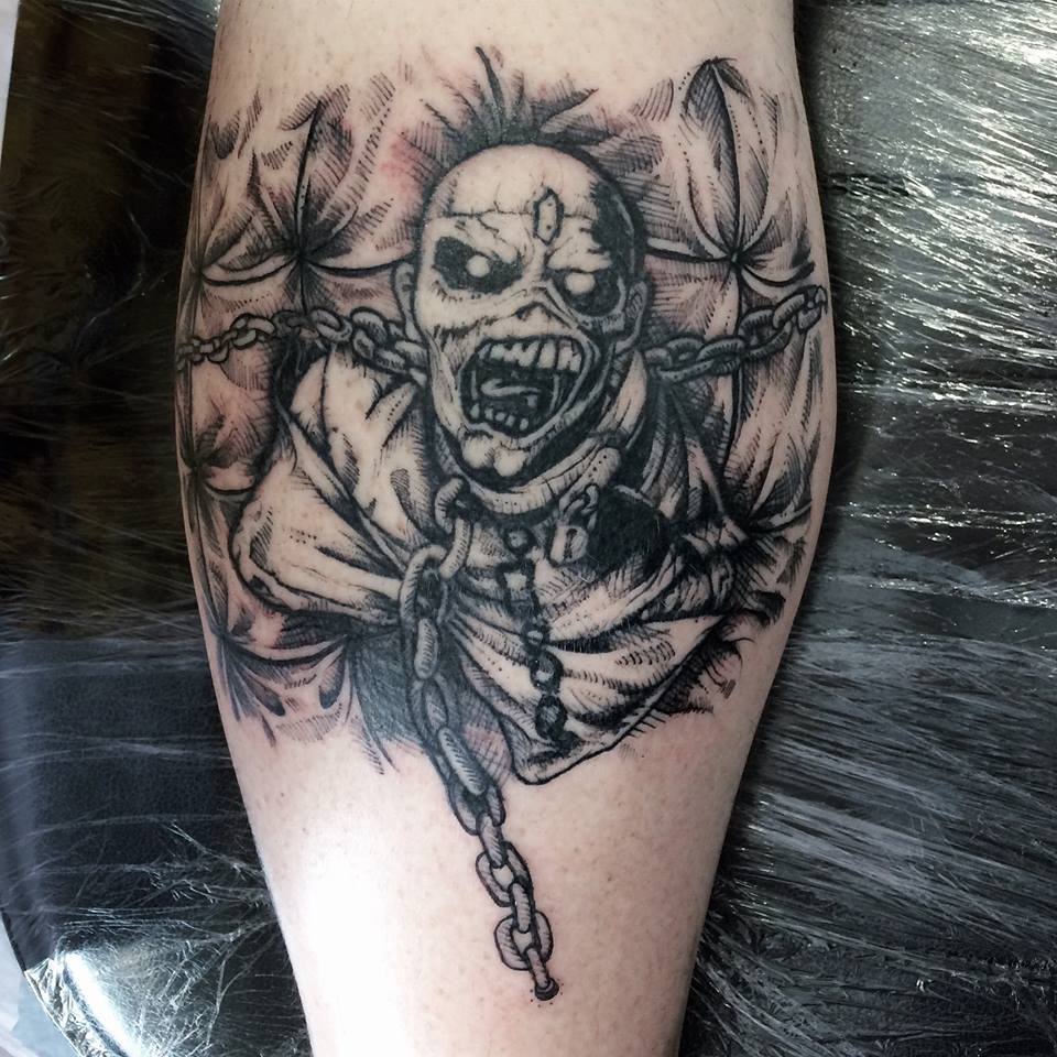 Iron Maiden Mummy tattoo by Micle Andersson TattooNOW