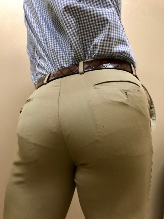 spencer4higher:     These are a bit snug. I hope I don’t split seat today.  