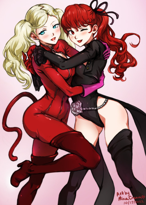 XXX #894 Ann x Kasumi (Persona 5 Royal)Support photo