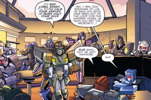 wiredandrewired:

Here it is. THE CONVERSATION.We have canon lesbian trans robots now.This is a good day. 