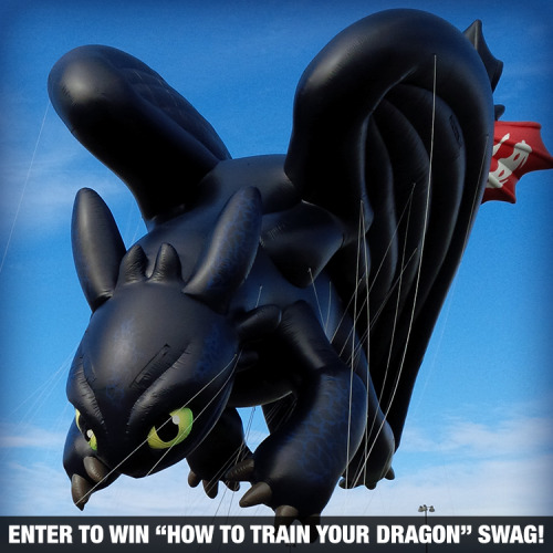 dreamworksanimation: You have a chance to win How to Train Your Dragon swag this Thursday! Your Than