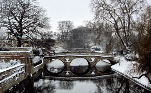 pagewoman:   Clare Bridge, Clare College, Cambridge, England by  Dhruva Murugasu