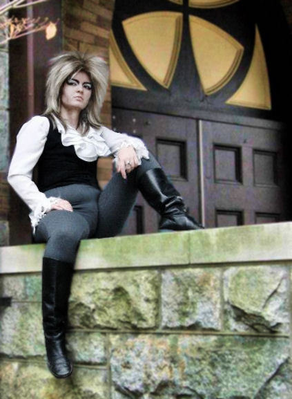 graveglamour:mouseborg:graveglamour:Jareth the Goblin King (cosplay) from Labyrinth! Only I have no 