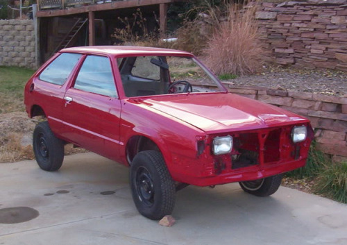 thelandcrab:  k-catch:  thelandcrab:  I bought the Land Crab in 1999 for 踰. At that time it was a front wheel drive automatic that wouldn’t go into 3rd gear. It would be a realistic solution for many people to send a 20 year old economy car with