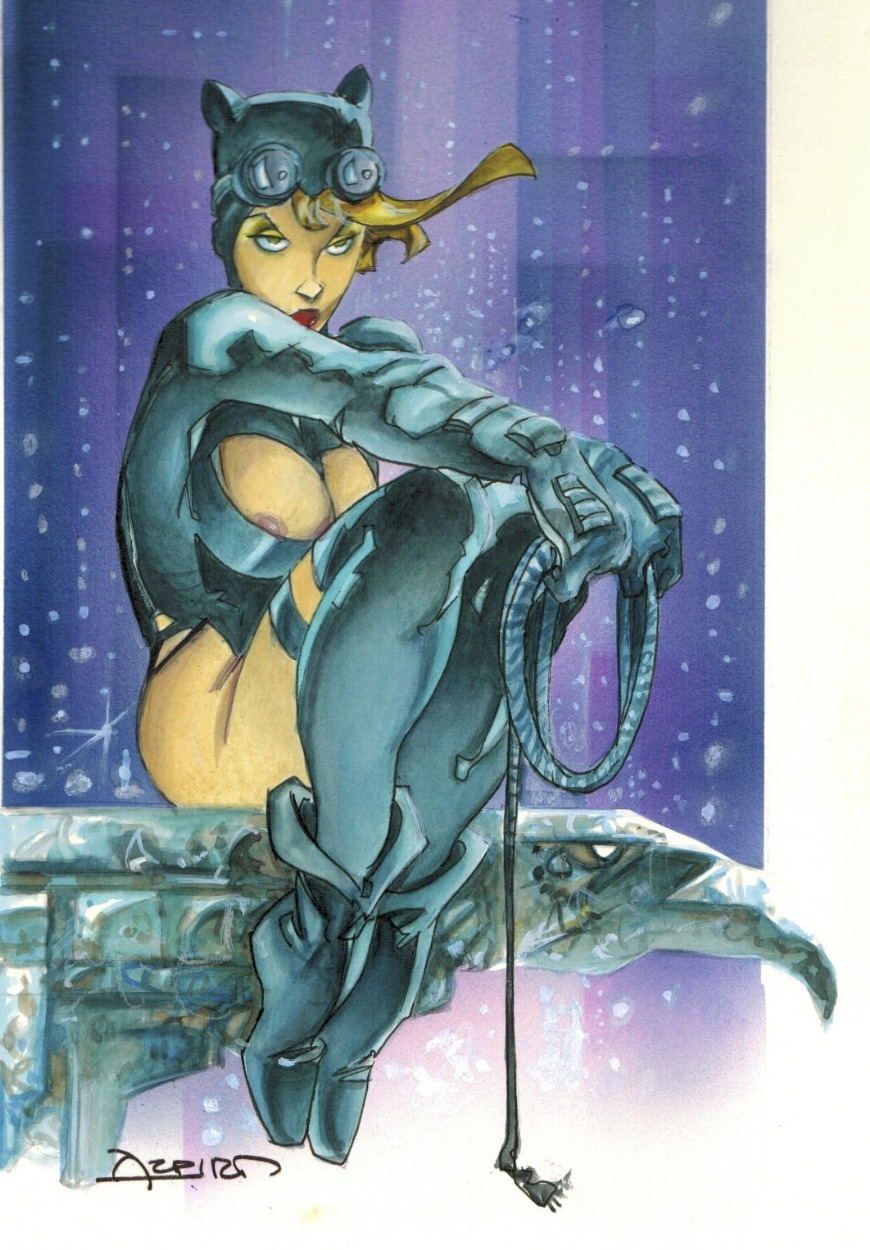 bear1na:  Catwoman by Alfonso Azpiri *