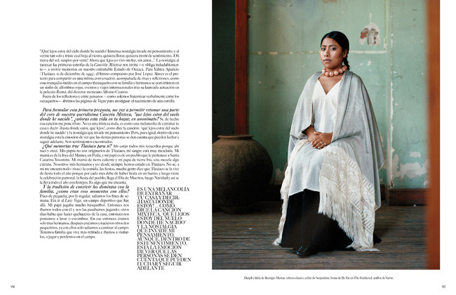 modamexblog: Vogue Mexico - January 2019 Editor: Karla Martinez de Salas Actress: