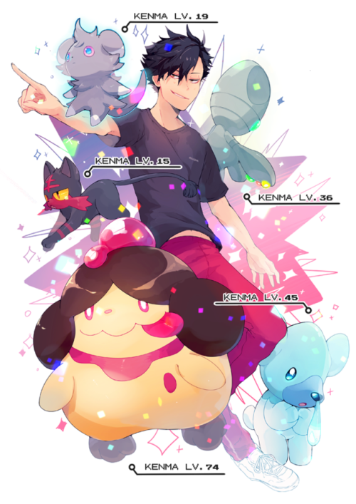 pyayaya:  kuroken doodles