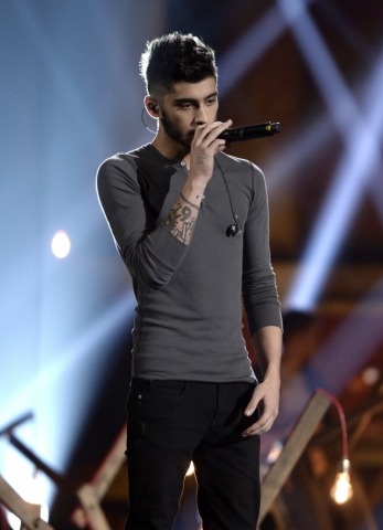 direct-news:  Zayn @ American Music Awards - Rehearsals (22/11/13) 