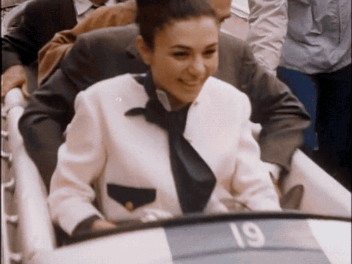 gameraboy:  In 1962 the Shah of Iran and his wife rode the Matterhorn Bobsleds with