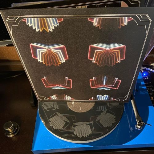 Neon Bible by Arcade Fire, with its etched side 4. I’ve adored this record since it came out when I 