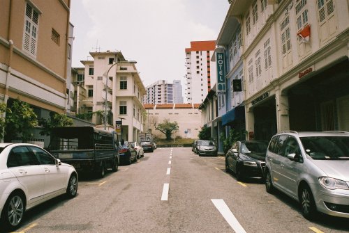 singapore’s chinatown; niu che shui