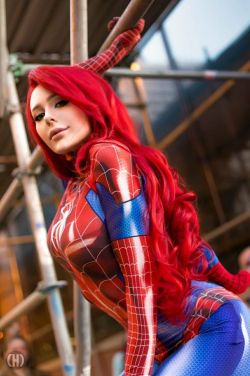 cosplay-galaxy:Spider girl MJ by Jenna Lynn
