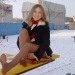 thefistingavenger:Hot Russian woman wearing lovely tights. 