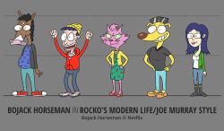 rockosedits:  Hurray, @bojackhorseman in Rocko’s Modern Life