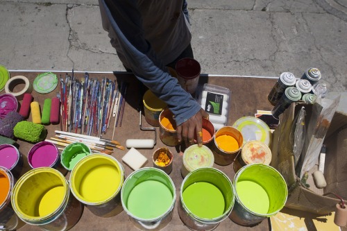 Porn Pics guardian:  Mexico’s largest mural brightens