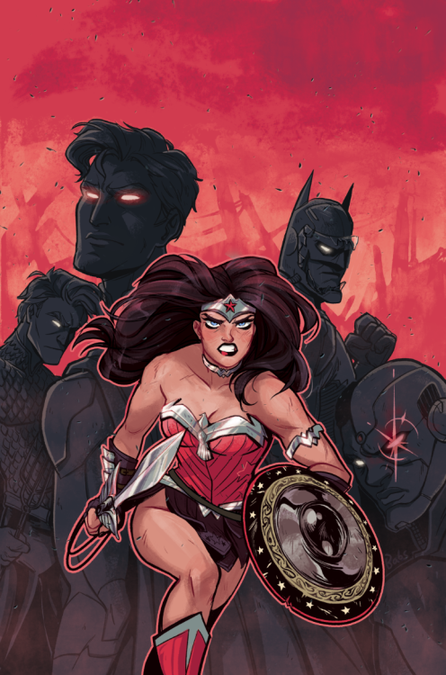 babsbabsbabs: ☆☆☆☆☆ My variant for Justice League #39 was revealed today! Be sure to pick it up when