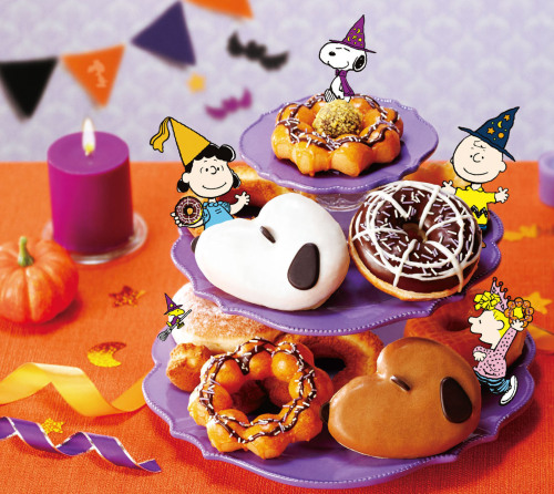 Japan’s Mister Donut says happy Halloween with adorable Snoopy donuts!