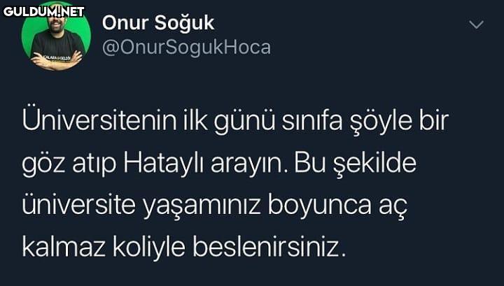 Onur Soğuk @OnurSogukHoca...