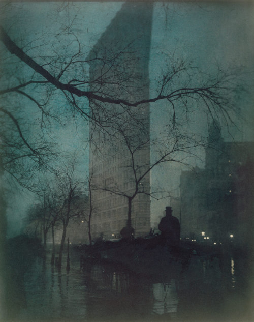4eternal-life:Edward J. Steichen  (American, 1879–1973)The FlatironDate :  1904, printed 1909Medium: