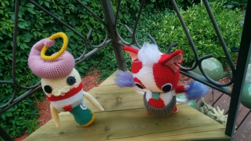 CommissionsIn what I believe might be world first for a Buchinyan amigurumi and a world first for a 