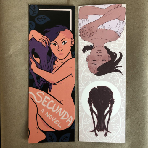 Bookmark reveal! This is the next item you can get if you order a paperback copy of Secunda between 