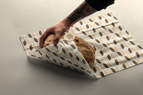mockupcloud:  Milenna - Padaria e lanchoneteMockups used in this project 👉 Bakery Branding Mockup Kit Design by https://luizdesign.com.br
