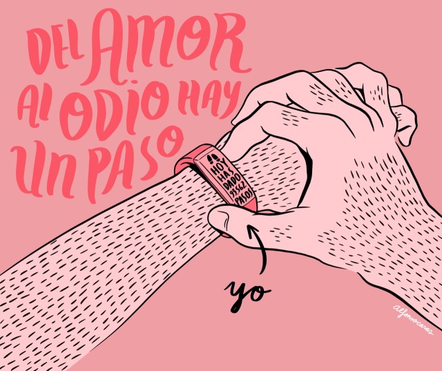 XXX alfonsocasas:Del amor al odio hay un paso photo