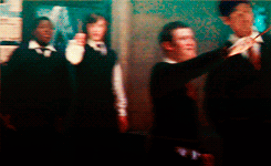 hxrry-potter:“seamus gave a great roar of delight and ran to hug his best friend”