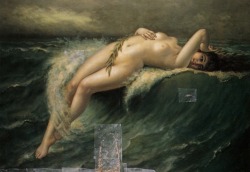 silenceforthesoul: Guillaume Seignac - Riding the Crest of a Wave, 1900 