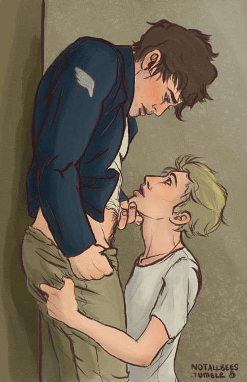 notallbees:  Annnd a second commission for rubyandhergingercat from her stories in the 4F universe.  my art // taking commissions // support me on patreon  