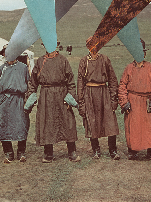 red-lipstick:  Hilary Faye aka Hilary Faye Sloane (Australia) - Untitled  Collages