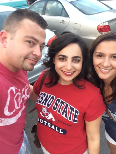 Supporting fresno state football