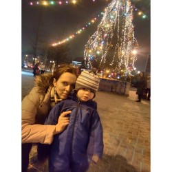 Welcome to #Izhevsk   Vlad &amp; Lenka &amp; #HappyNewYear   #NewYear #NewYear2014 #Russia #Russian #kids #новыйгод #Россия #Ижевск