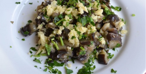 Almodrote: Spicy Eggplant