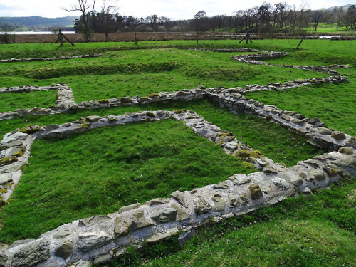 Ambleside Roman Fort, Lake DIstrict, CumbriaThe difficult terrain of the Lake District made controll