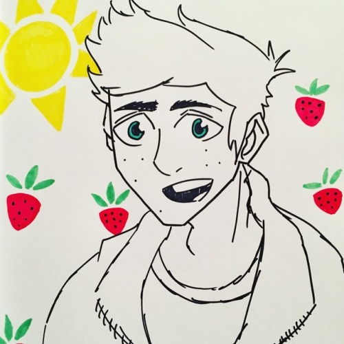 I was watching some @crankgameplays and by golly, I had to capture the purity. Super quick sharpie s