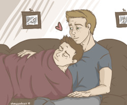 Ohmygodcas:  For Cecilie ( Mishamoans ) Because I Think She Can Use Some Fluffy Destiel